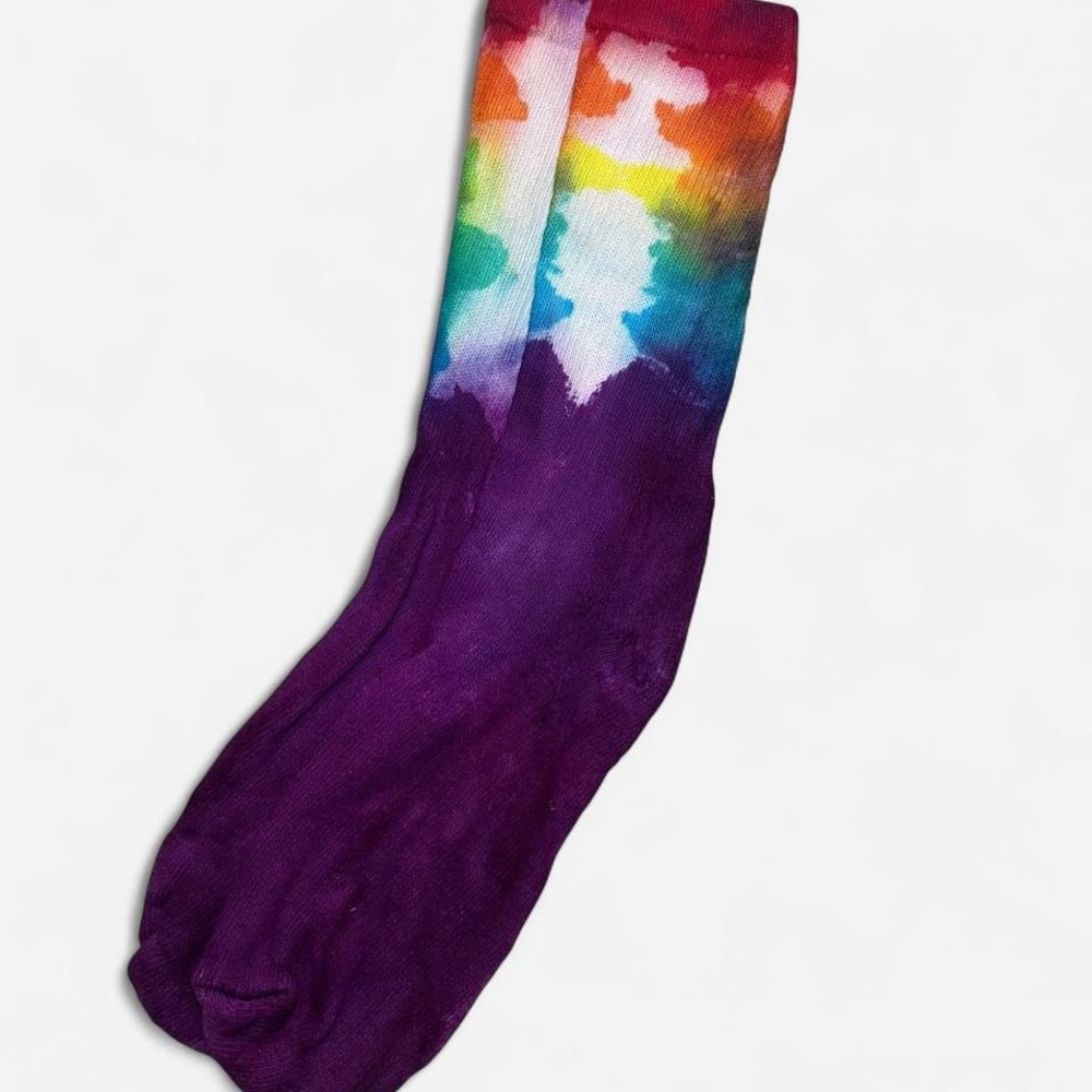 Colorful Tie-Dye Men's Socks